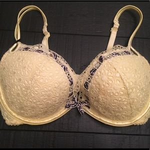 Victoria's Secret Push-up Bra - 34D - Yellow