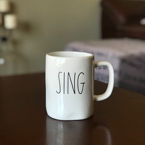 Rae Dunn Mug- Sing