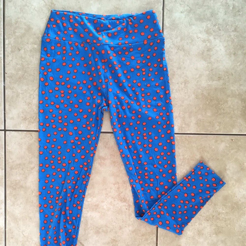 Polka dot LuLaRoe leggings