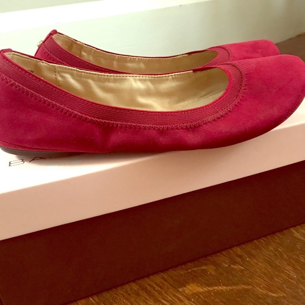 Bandolino Edition Ballet Flats- Wine size 8