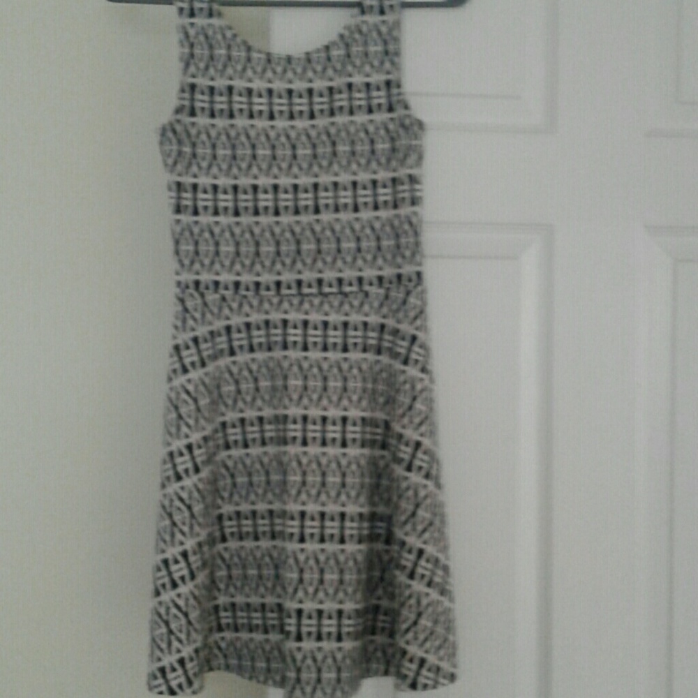 Aztec print dress