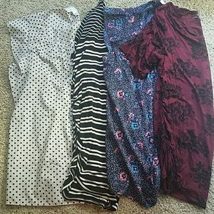 Maternity blouse set of 4