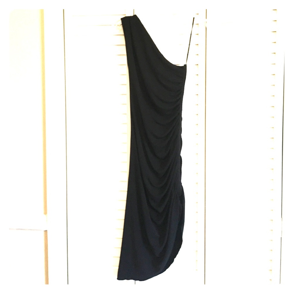 Flirty black dress!