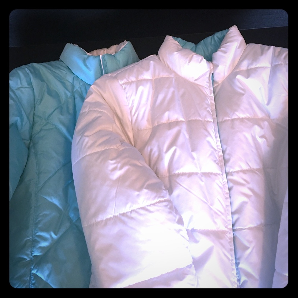 ⭕️2 in 1 - Reversible Puffer Jacket - Picture 1 of 5