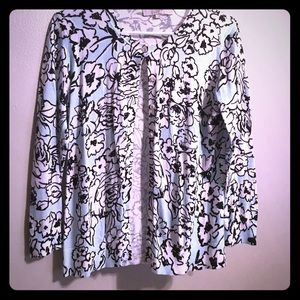 Floral cardigan