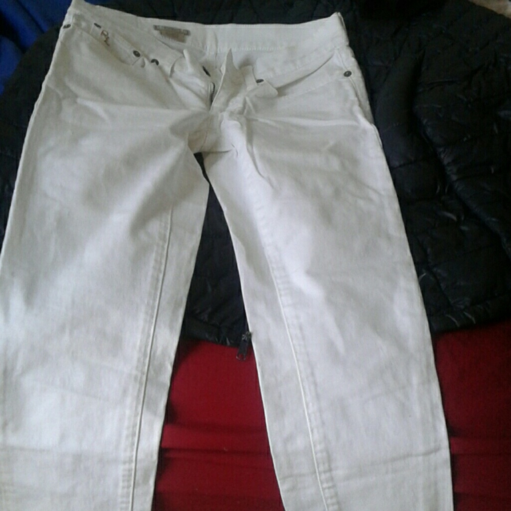 White RL jeans