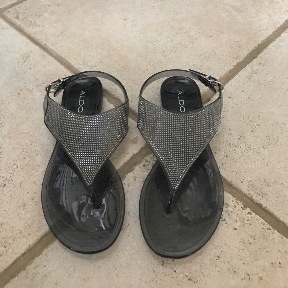 Jelly stone sandals