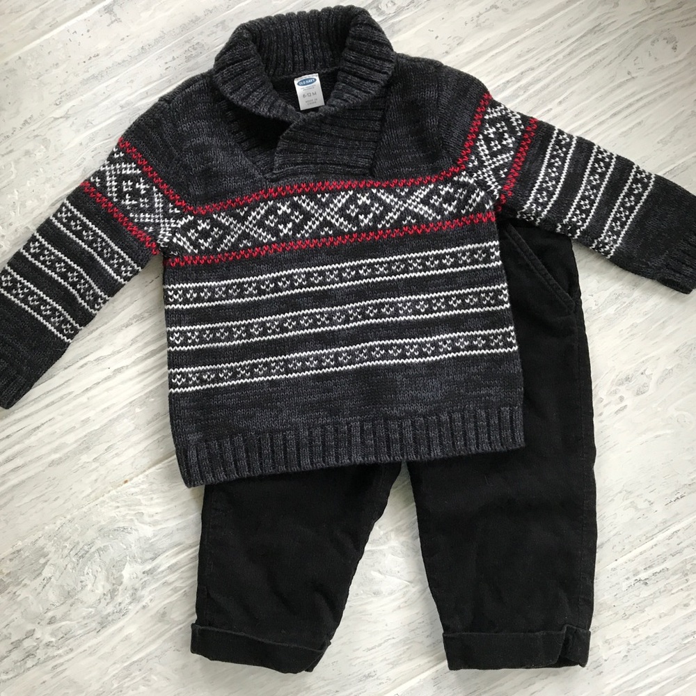 Fair Isle Holiday Outfit