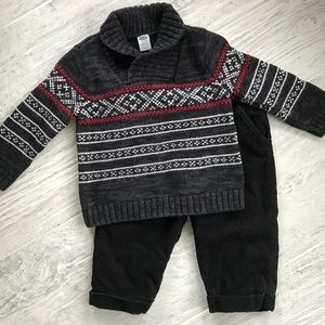 Fair Isle Holiday Outfit