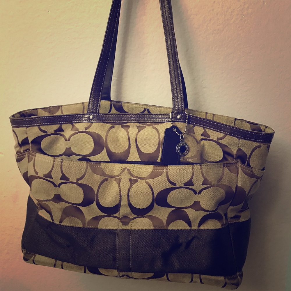 Original Coach diaper bag