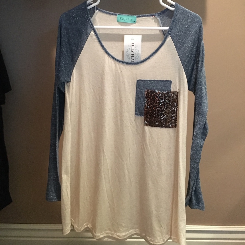 NWT long sleeve top