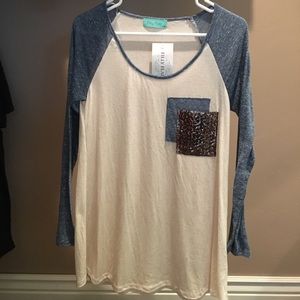 NWT long sleeve top