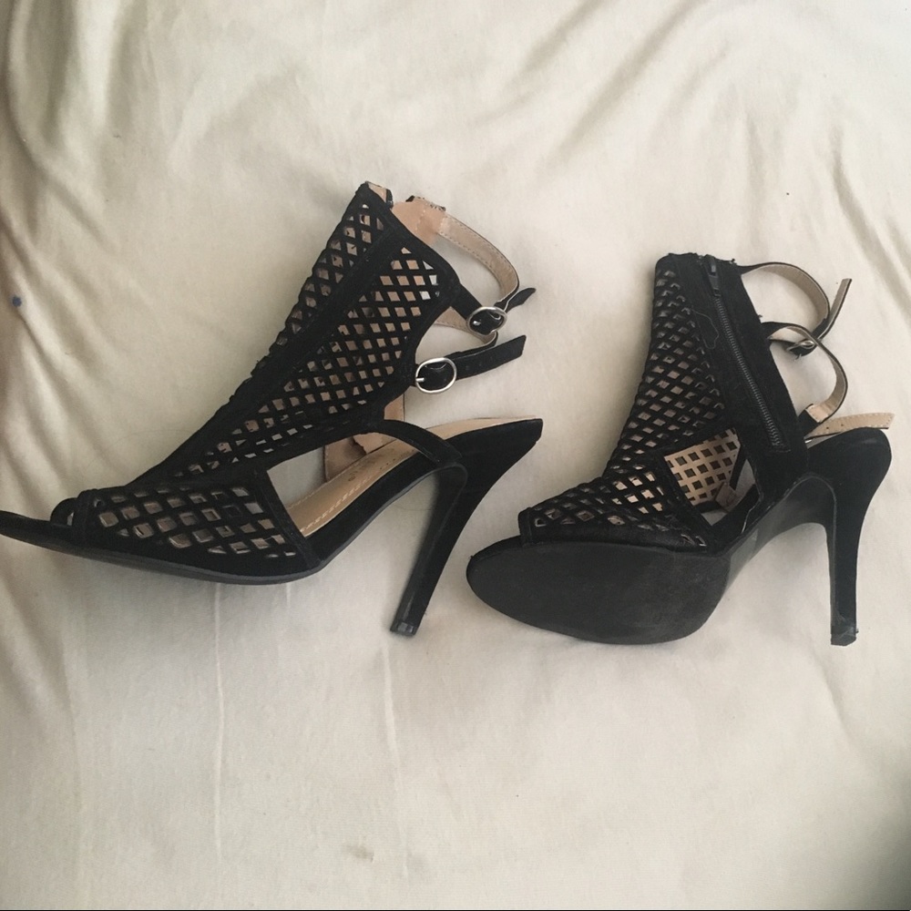 Black heels