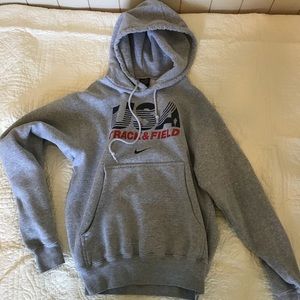 Nike track and field team sweatshirt