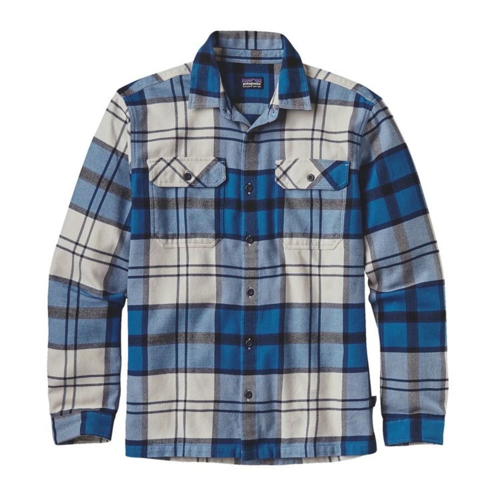 Patagonia Men's Long-Sleeved Fjord Flannel Shirt