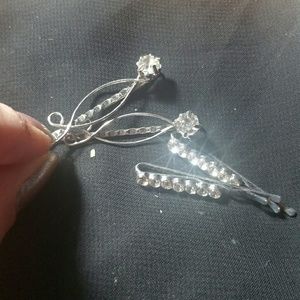 $8 blingy hair pins