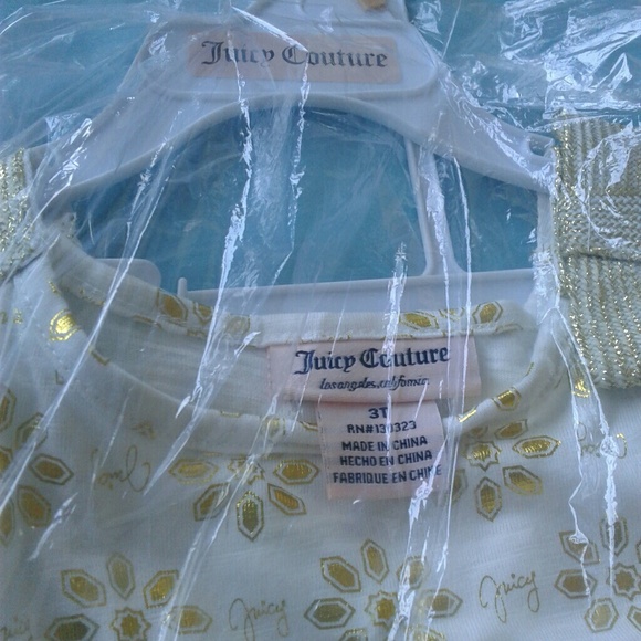 SOLD🛇Juicy Couture 2 pc set leggings and top 3yrs - Picture 6 of 8