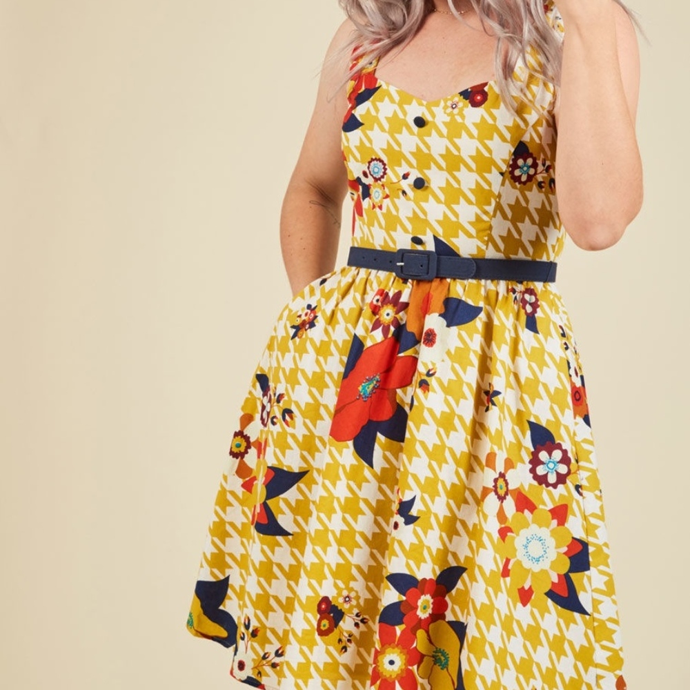 Modcloth Biking Through Brussels Dress