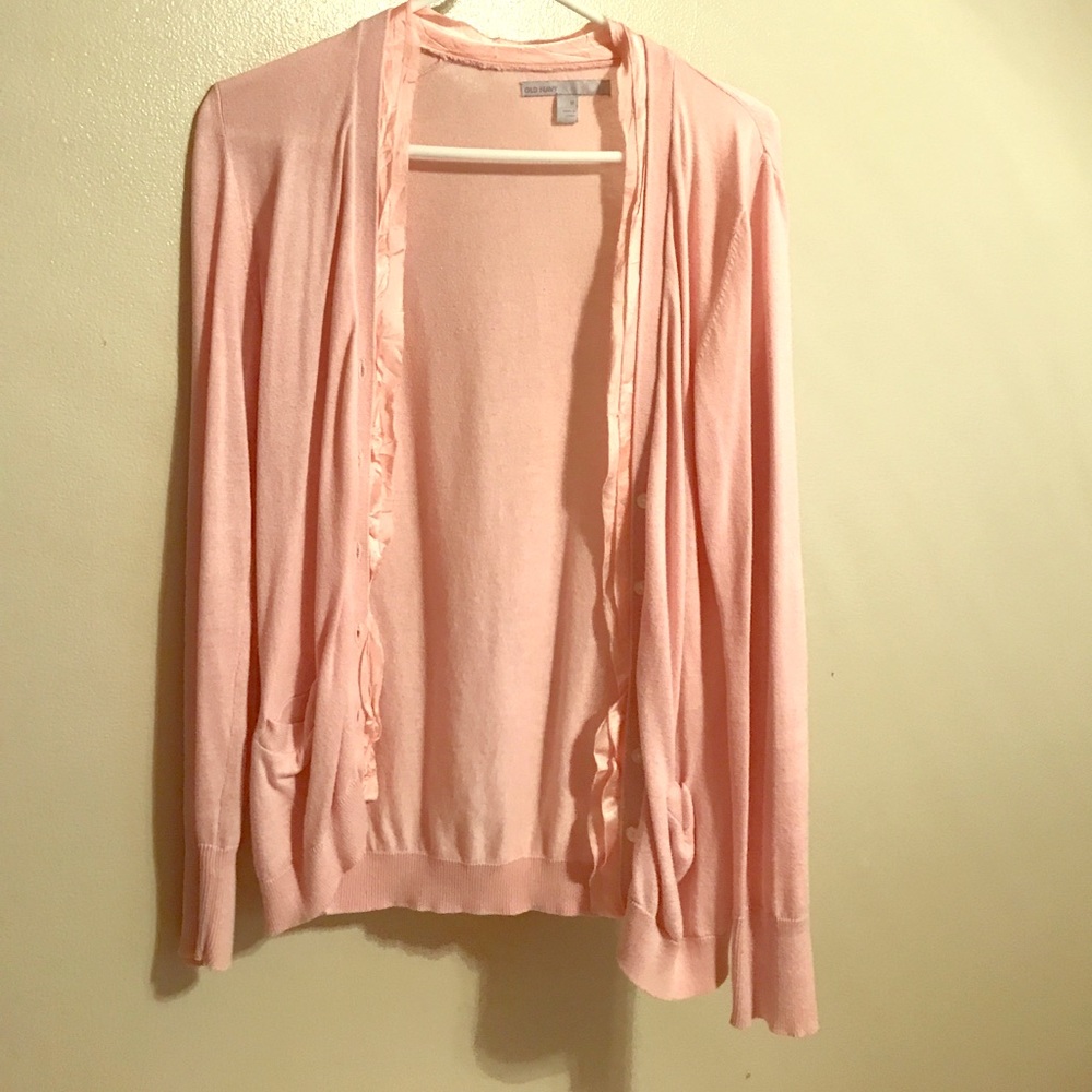 Light pink cardigan