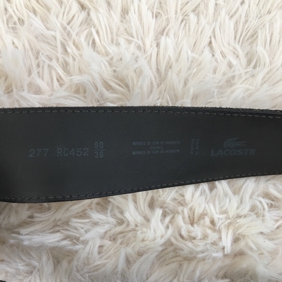 Lacoste leather belt - Picture 4 of 4