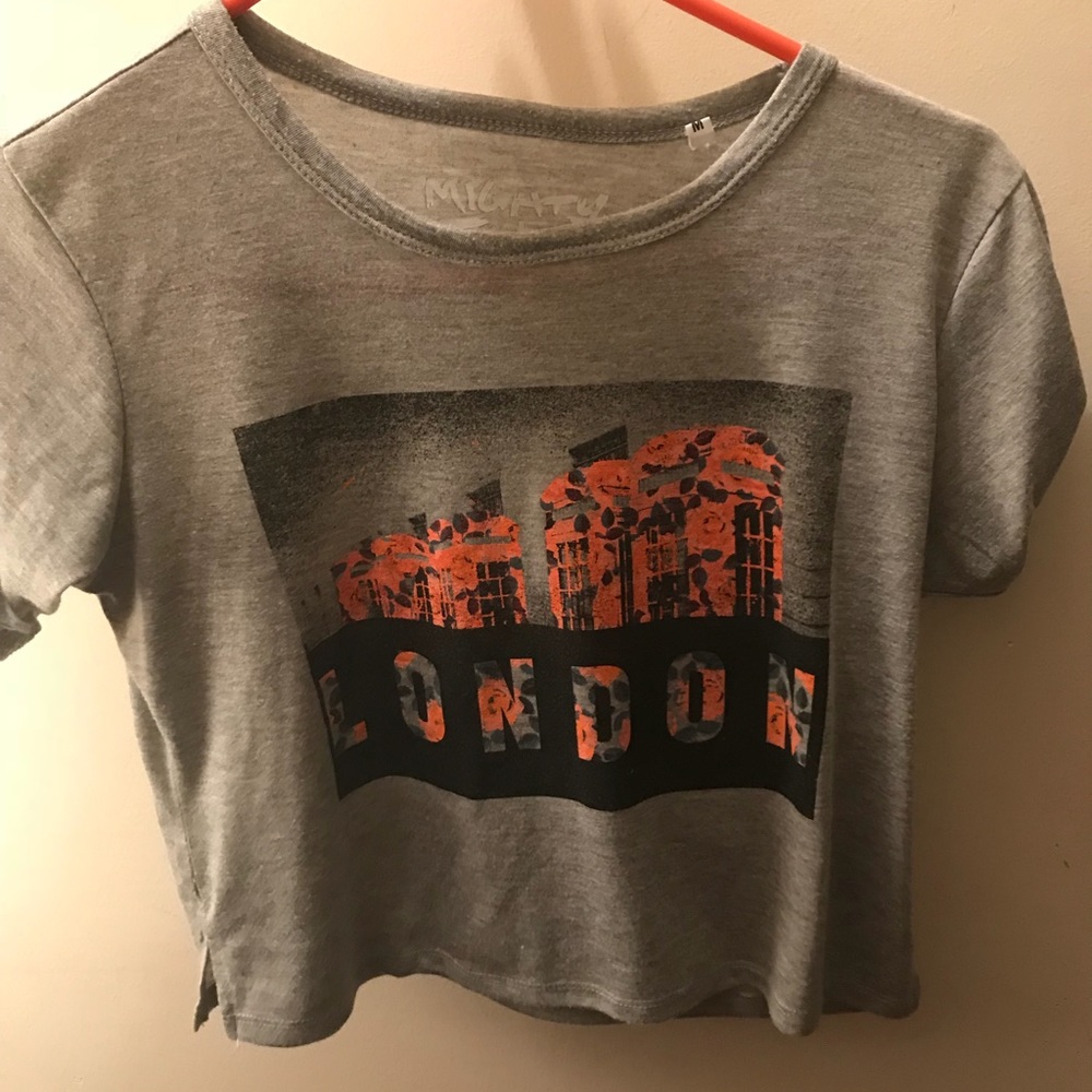 t shirt crop top
