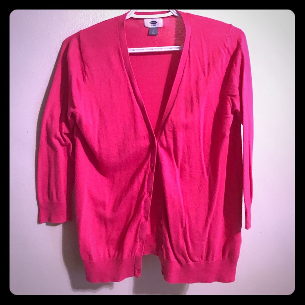 Pink Cardigan