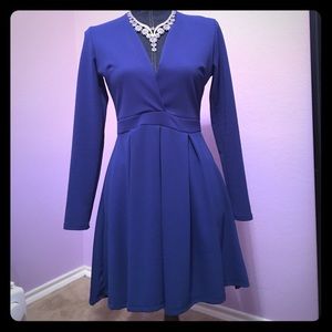 Charlotte Russe Large Royal Blue Sexy Dress