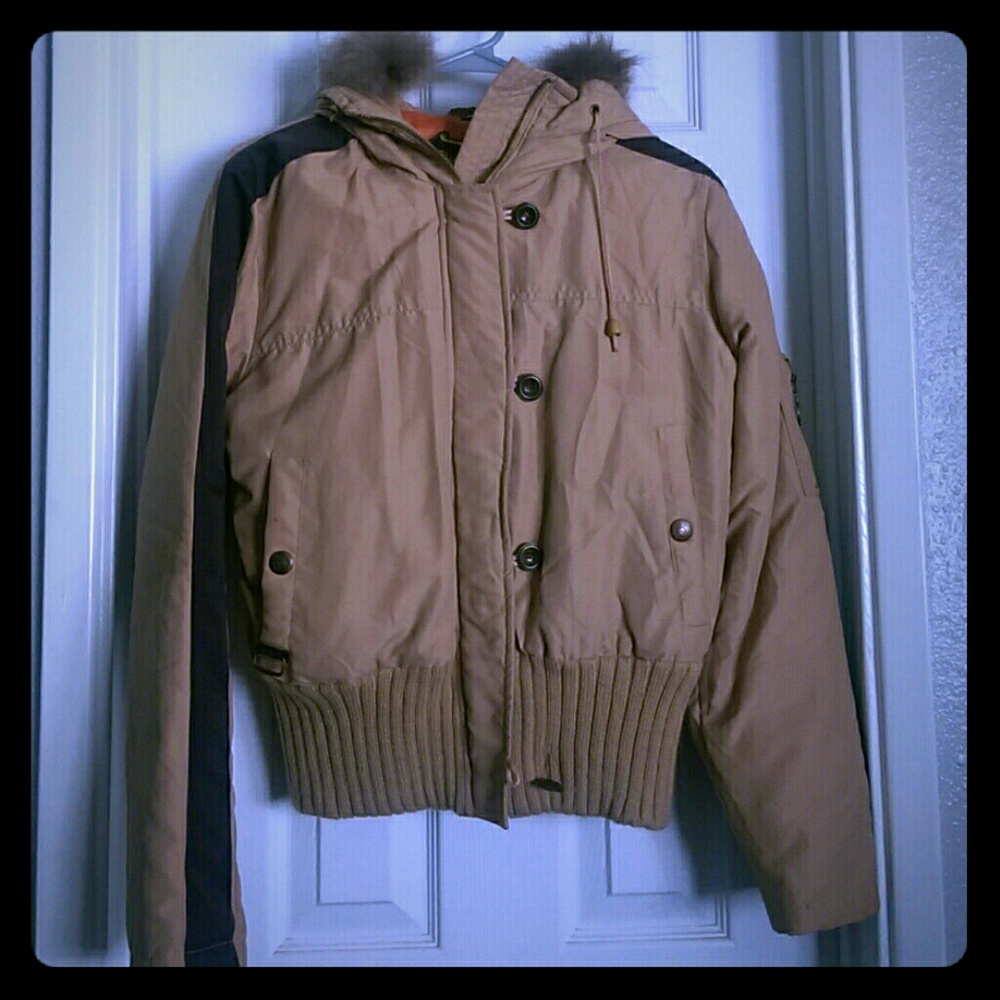 Light brown Down fill jacket
