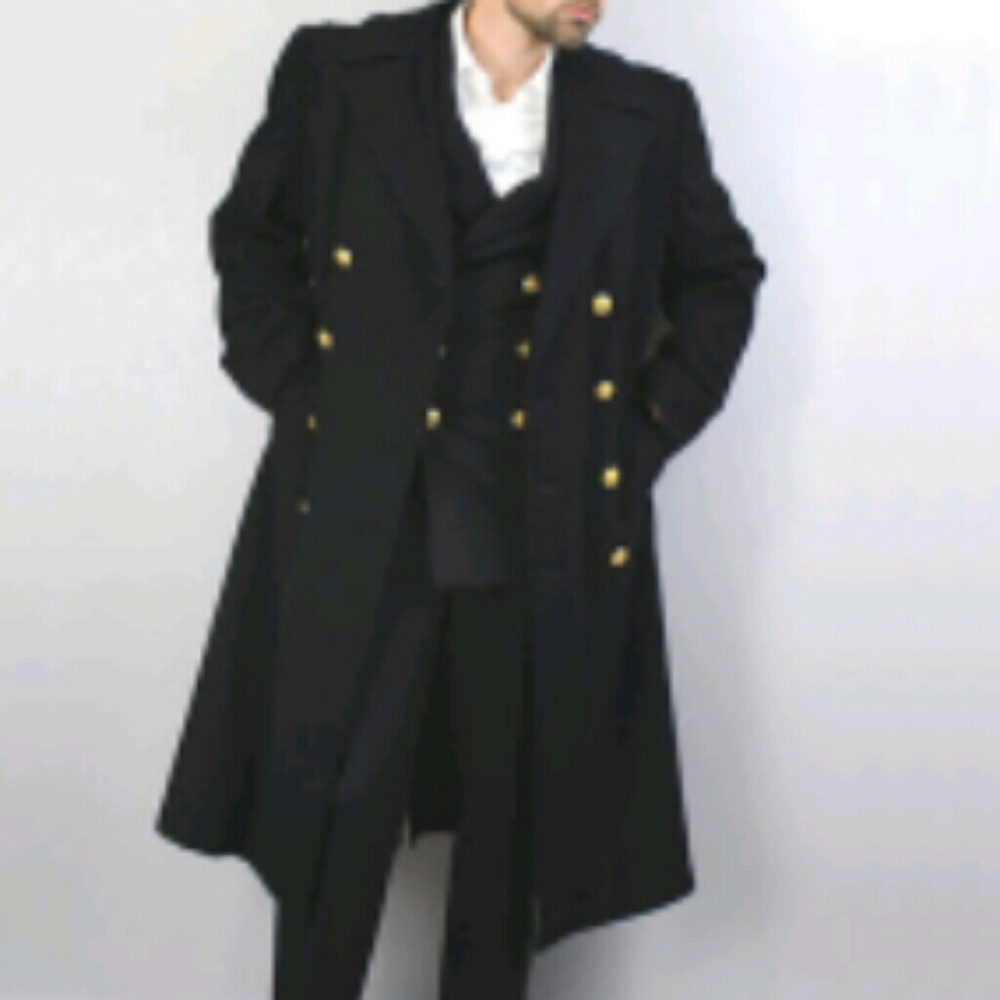 Ralph Lauren Double RL Admirals Peacoat