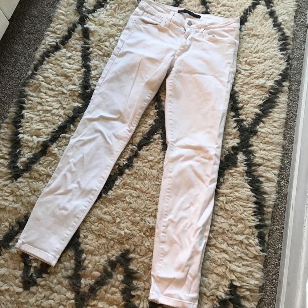 Joes Jeans White Skinny Jeans