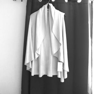 Brand new with tags Look by M shawl vest.