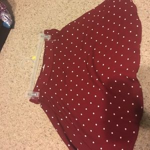 Polka dot skirt