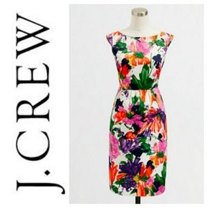 J Crew Cora Floral Shift worn once, EUC