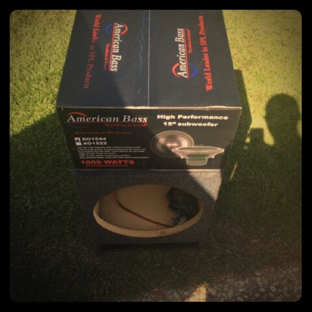 Speakers 15 American bass
