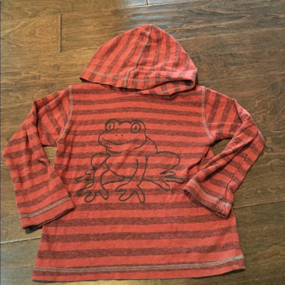 Charlie Rocket Hooded l/s tee
