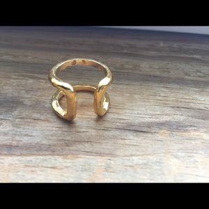 Gorjana cuff-style ring (one size fits most.)