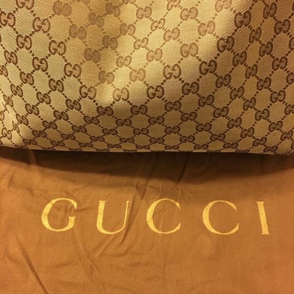 Gucci Original Canvas Monogram Horsebit handle - Picture 5 of 7