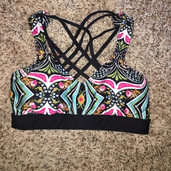 XS colorful print Gianni Bini top - Picture 1 of 4