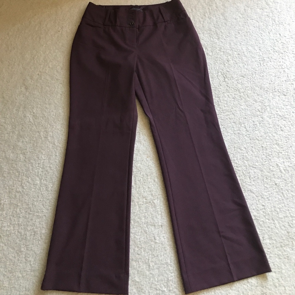 Lexie fit Burgundy pants