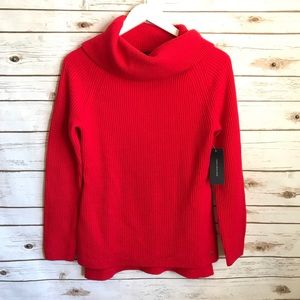 NWT TOMMY HILFIGER Ribbed Cowl Neck Sweater