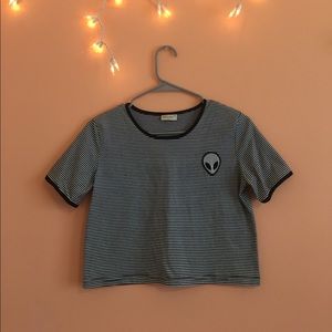 Proud Angel alien crop top