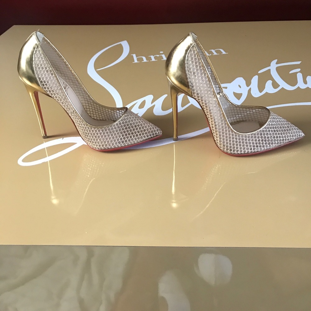 Mesh gold pump