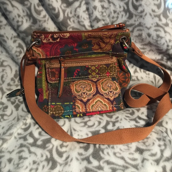 Fossil cross body purse - Picture 1 of 5