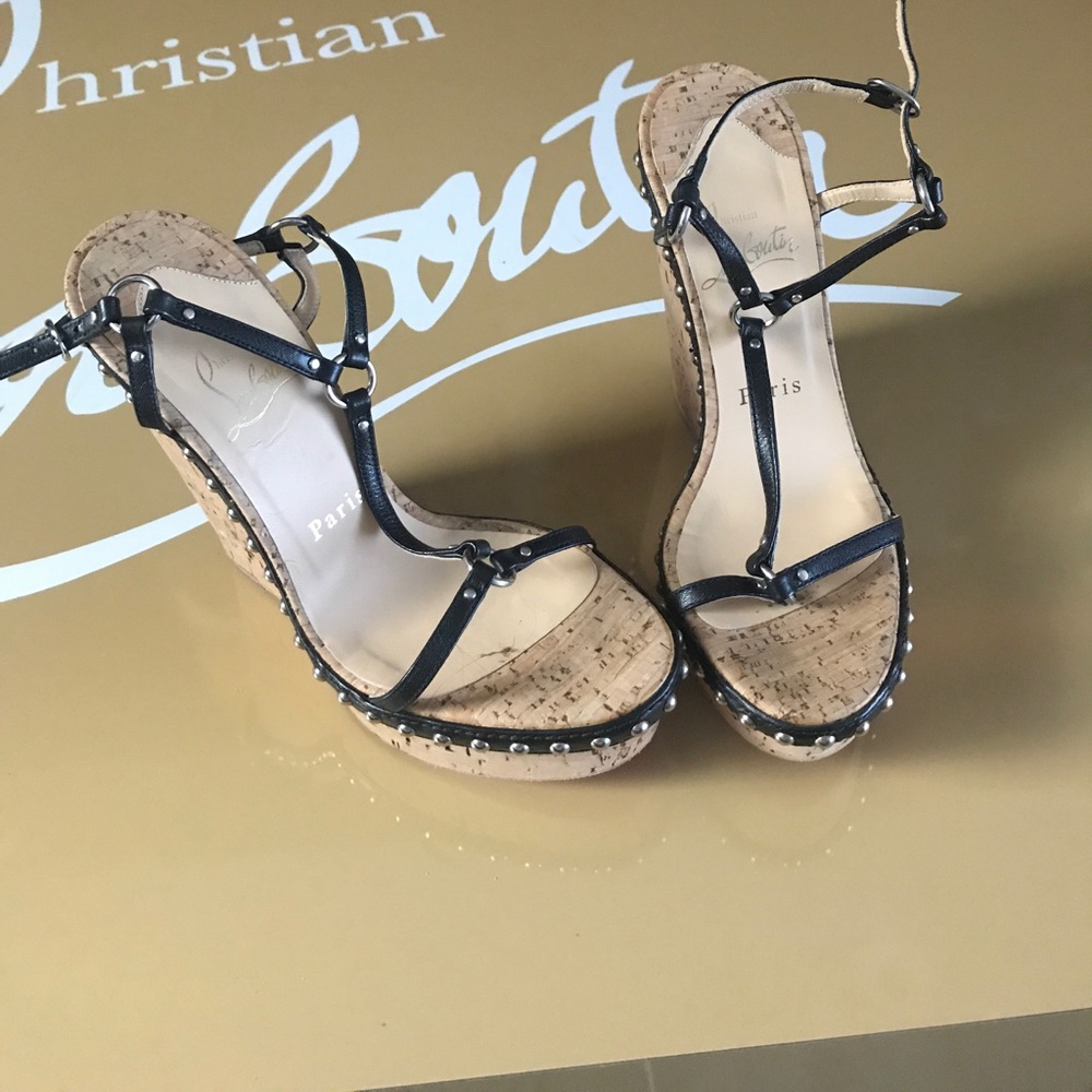 Christian Louboutin wedge
