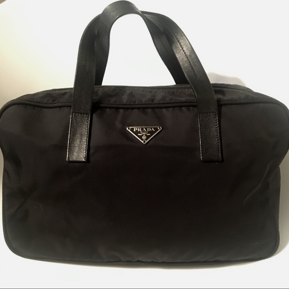 Black Nylon Prada handbag