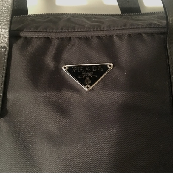 Black Nylon Prada handbag - Picture 8 of 8