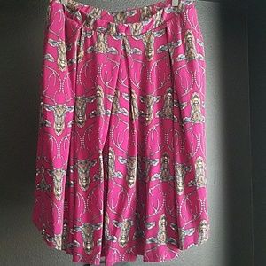 LuLaRoe Madison Deer Skirt