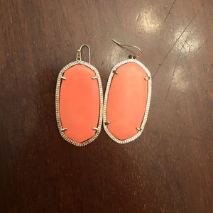 Kendra Scott Danielle Earrings - Coral