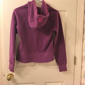 Lululemon zip up hoodie, size 6