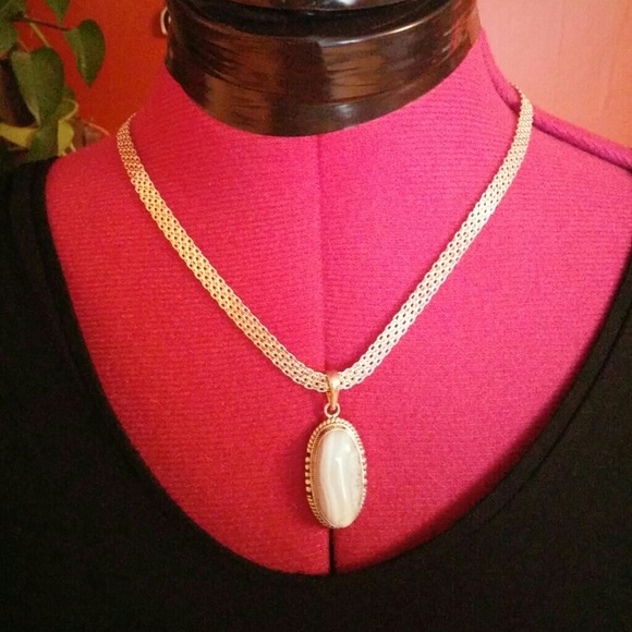 925 Sterling silver mesh necklace, 18 in x 1/4 in - Picture 6 of 6